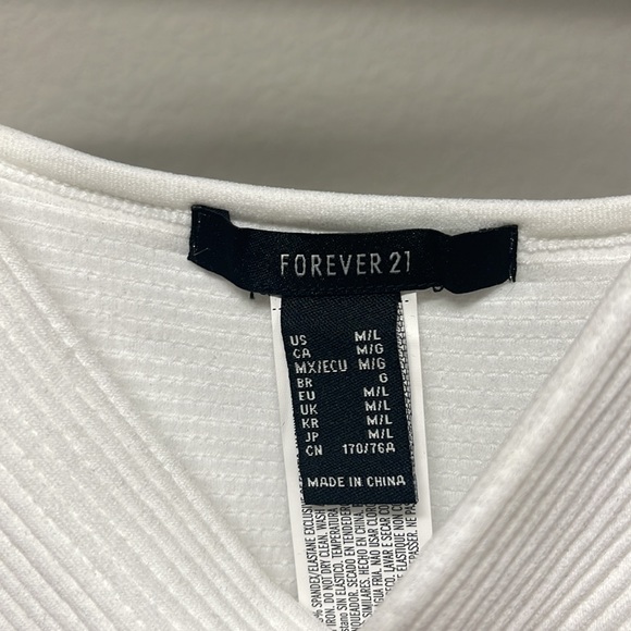 White cropped tank - Picture 3 of 3